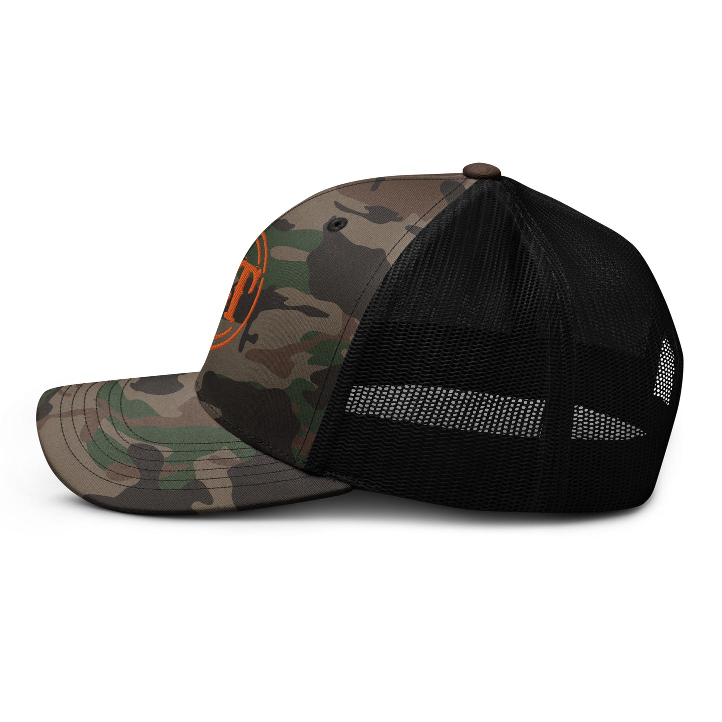 Trucker Hat Camo HT Brand