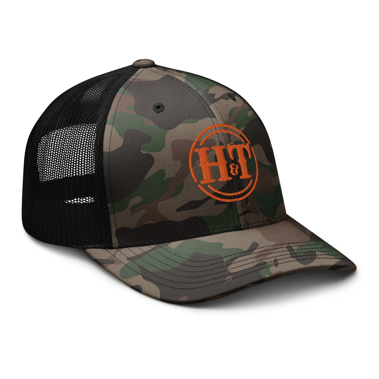 Trucker Hat Camo HT Brand