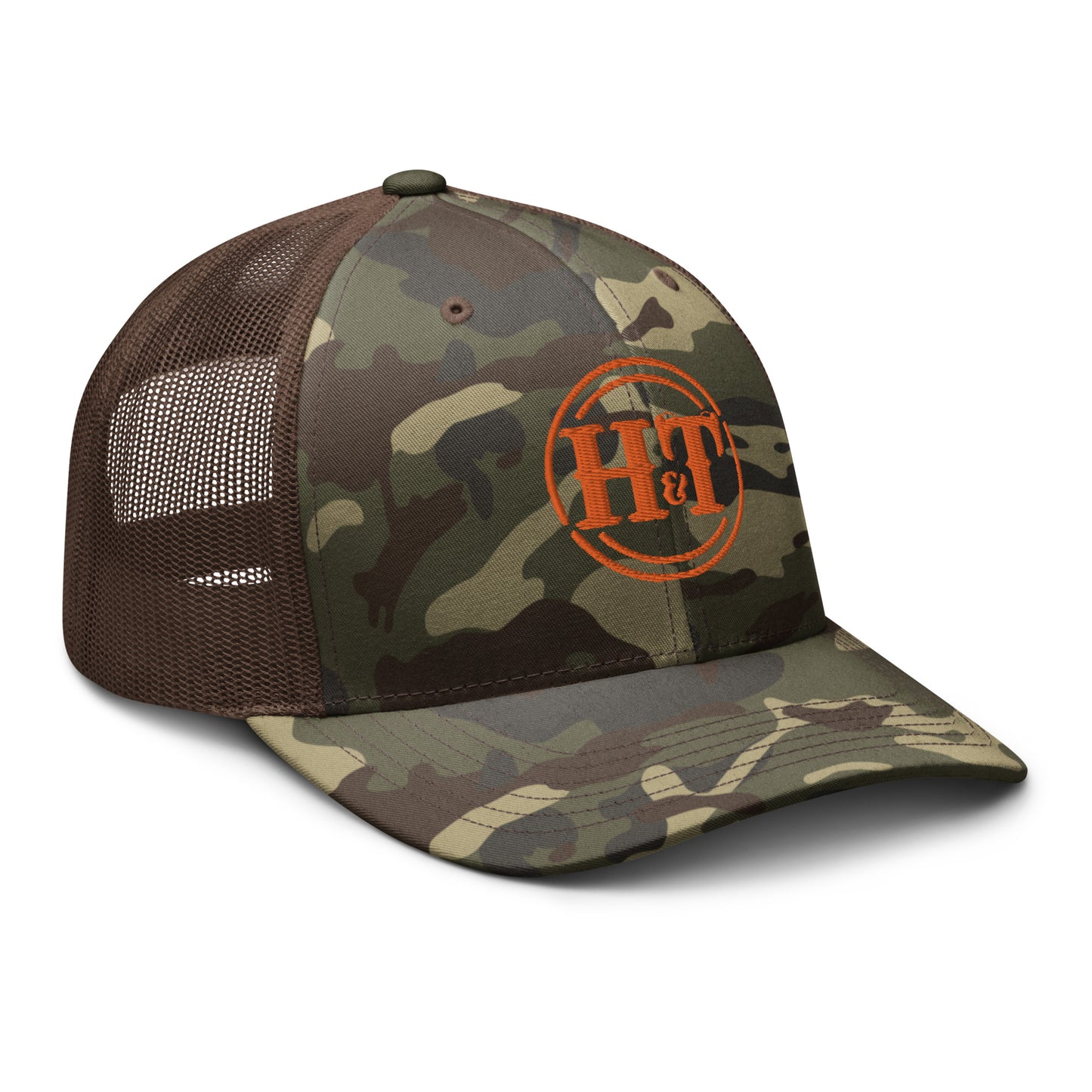 Trucker Hat Camo HT Brand