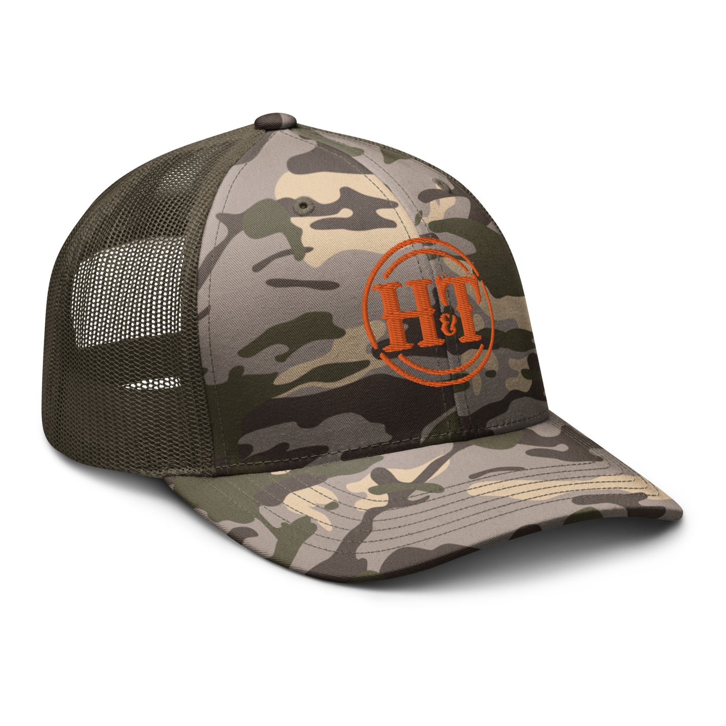 Trucker Hat Camo HT Brand