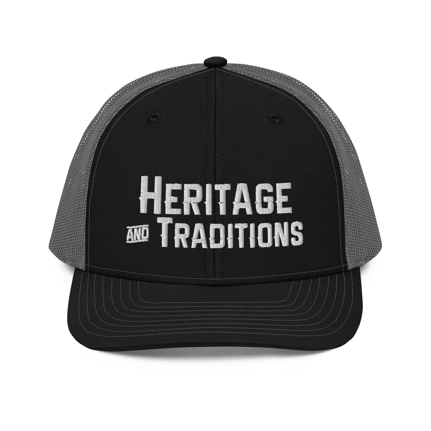 Trucker Hat Heritage & Traditions Text