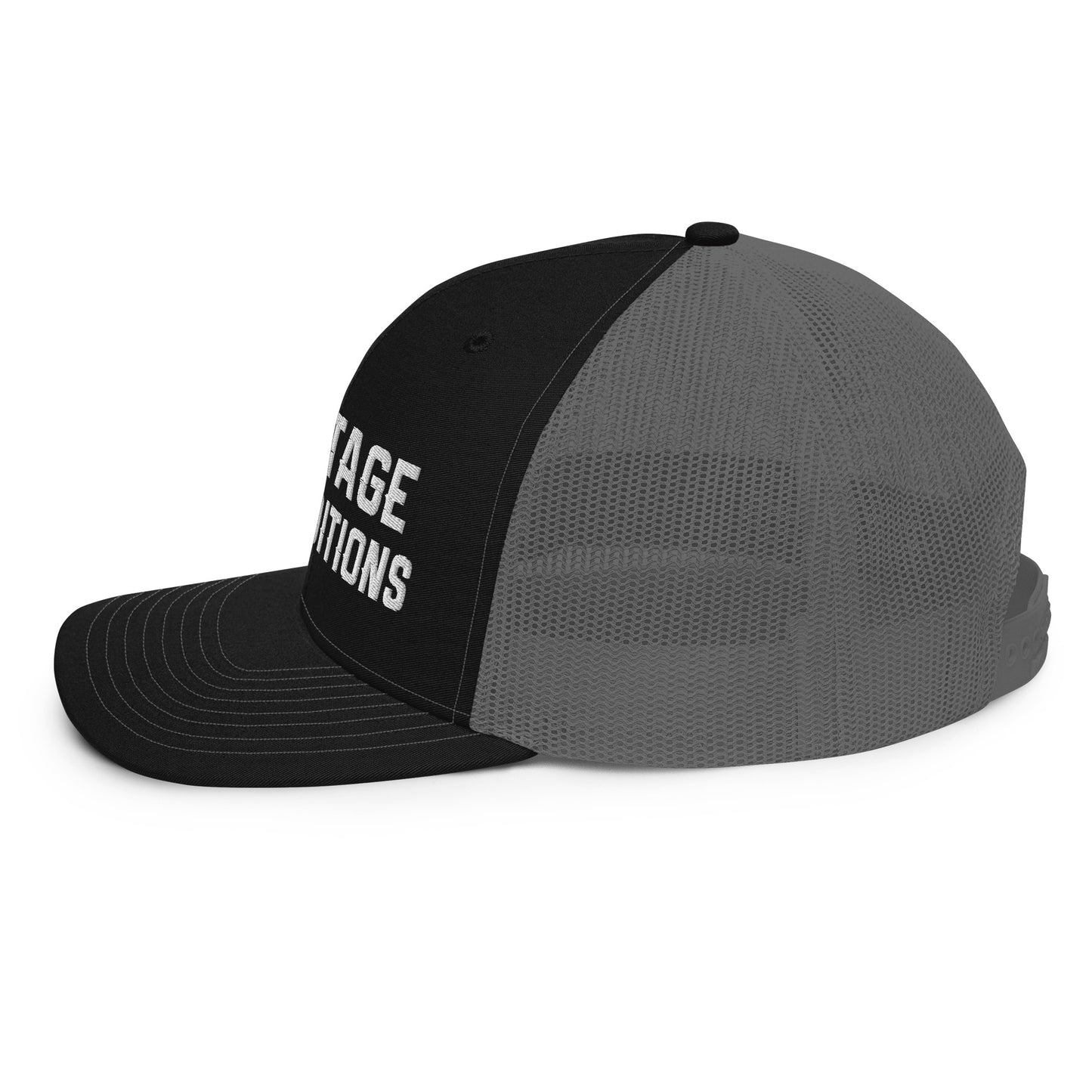 Trucker Hat Heritage & Traditions Text