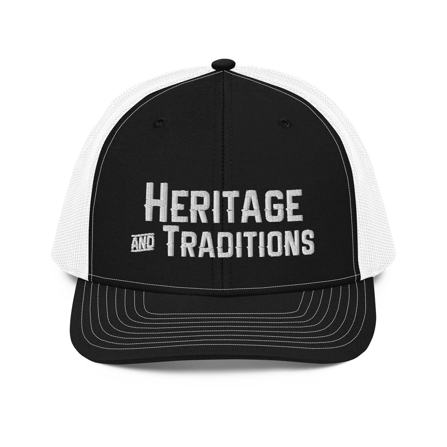 Trucker Hat Heritage & Traditions Text