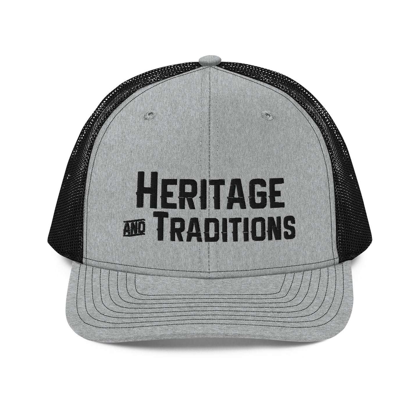 Trucker Hat Heritage & Traditions Text