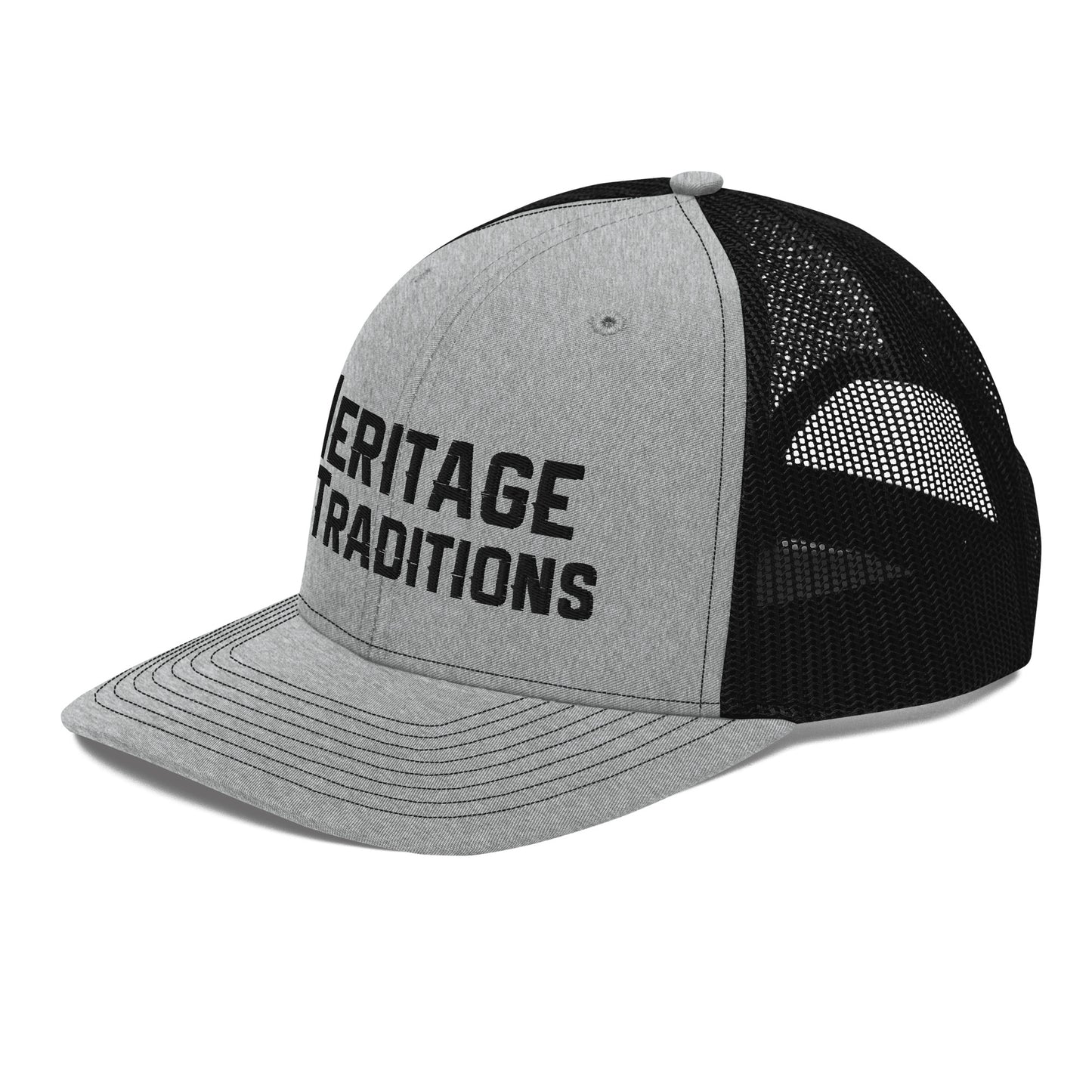 Trucker Hat Heritage & Traditions Text