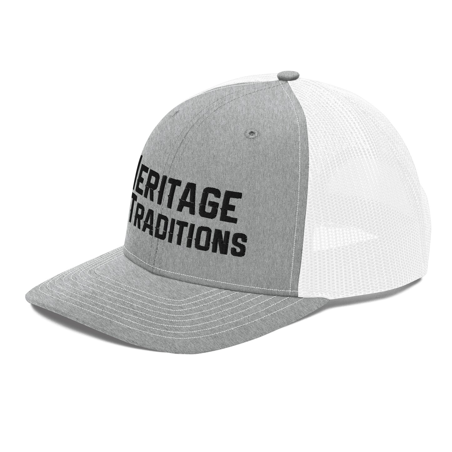 Trucker Hat Heritage & Traditions Text