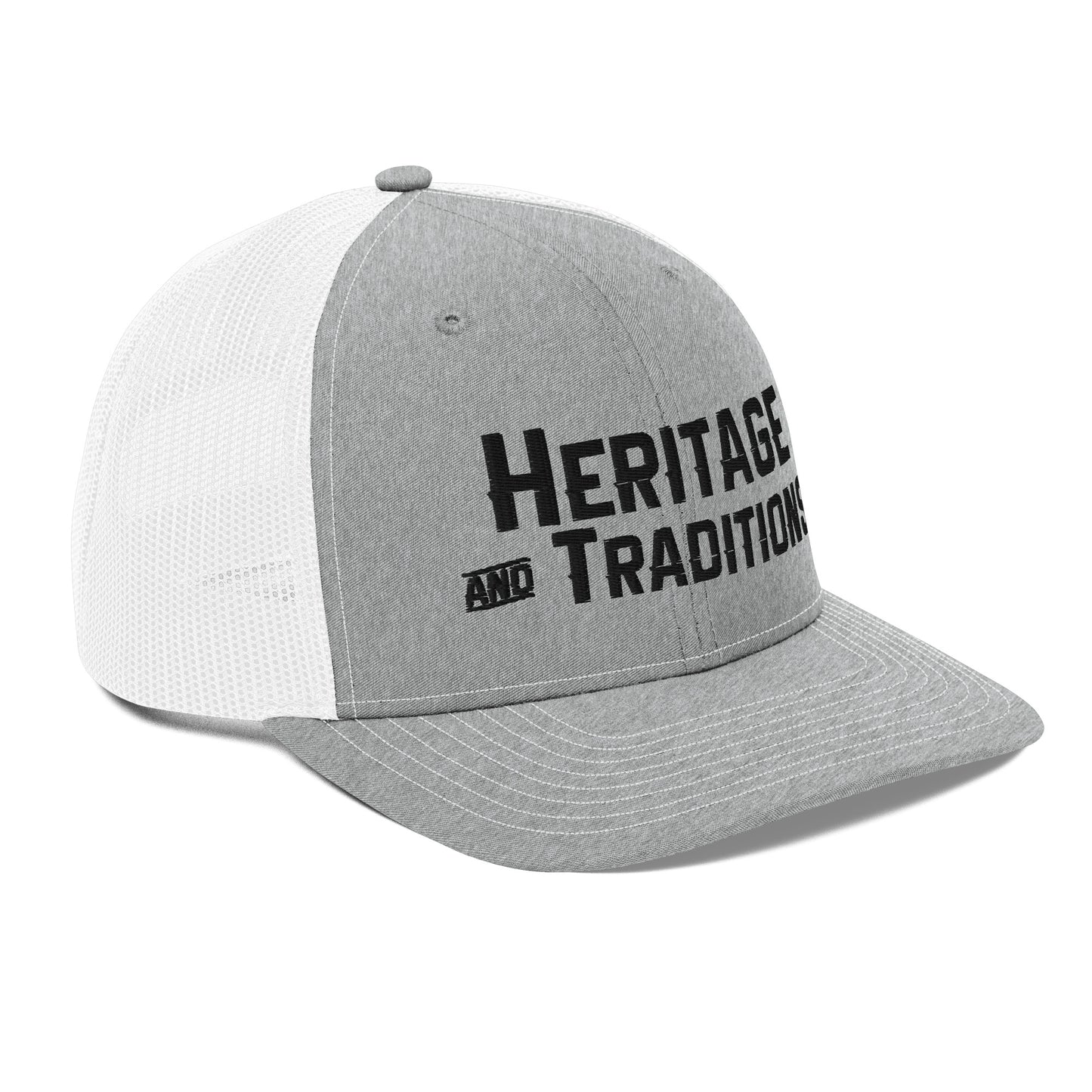 Trucker Hat Heritage & Traditions Text