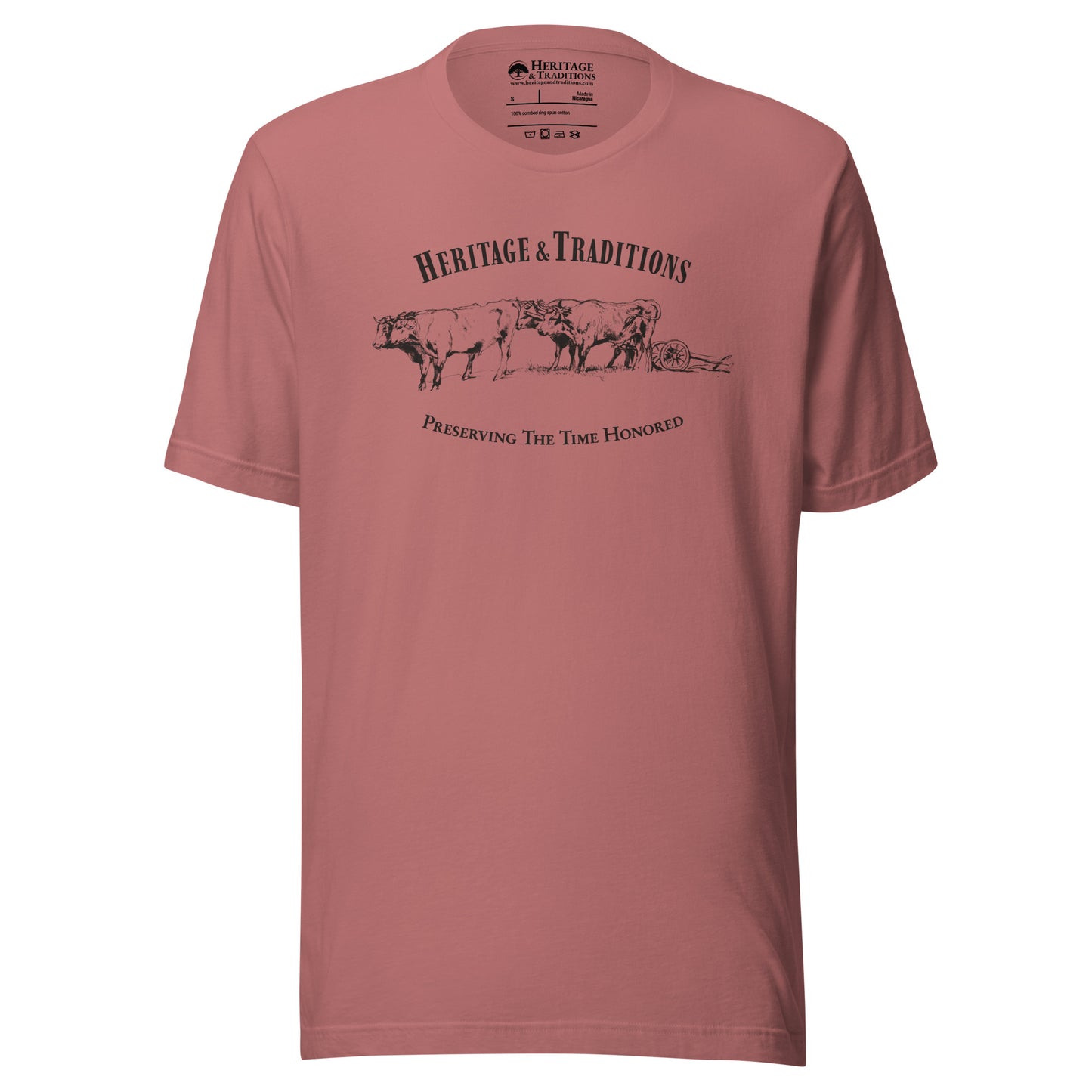 Branded T- Oxen & Plow Rural Traditions