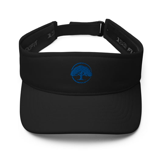 Visor Oak Tree Logo Royal