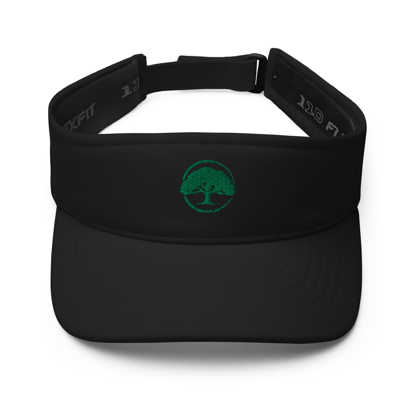 Visor Oak Tree Logo Green