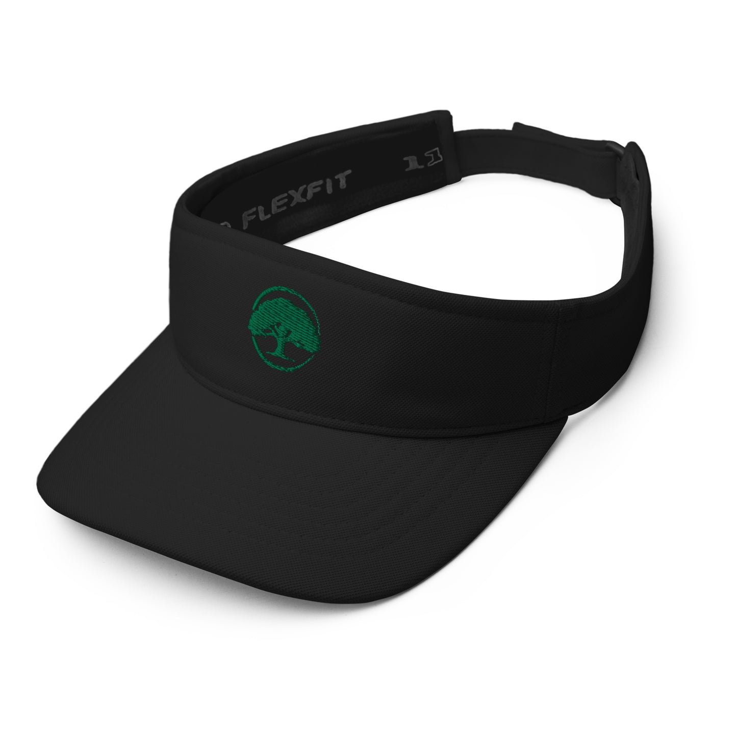 Visor Oak Tree Logo Green