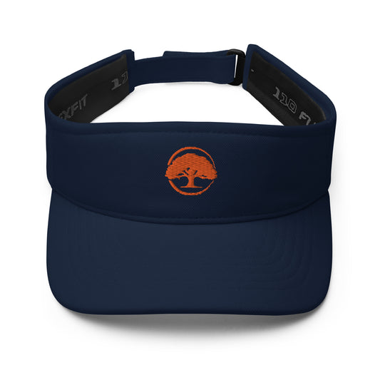 Visor Oak Tree Logo Orange