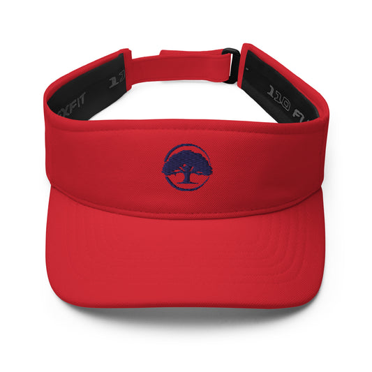 Visor Oak Tree Logo Navy