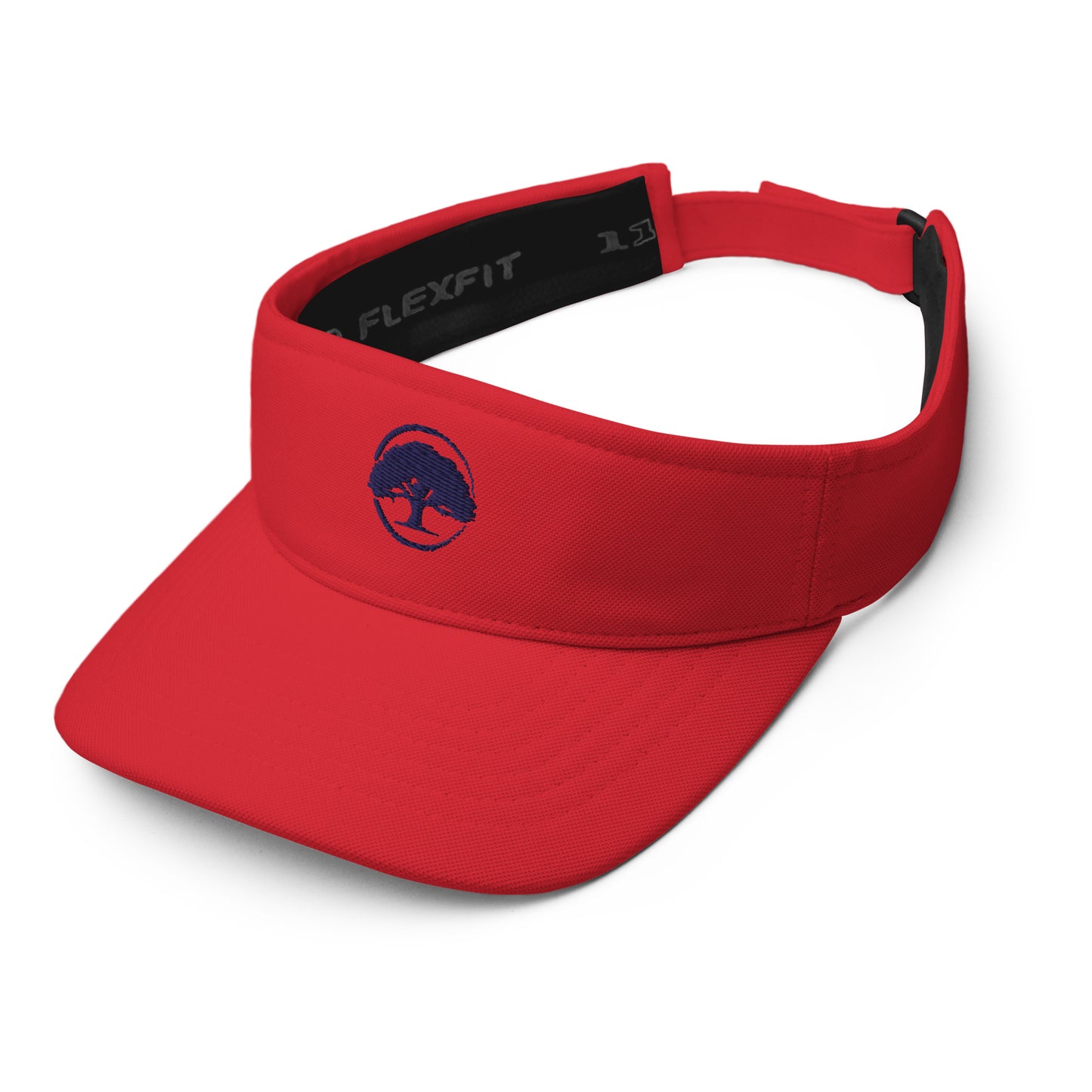 Visor Oak Tree Logo Navy