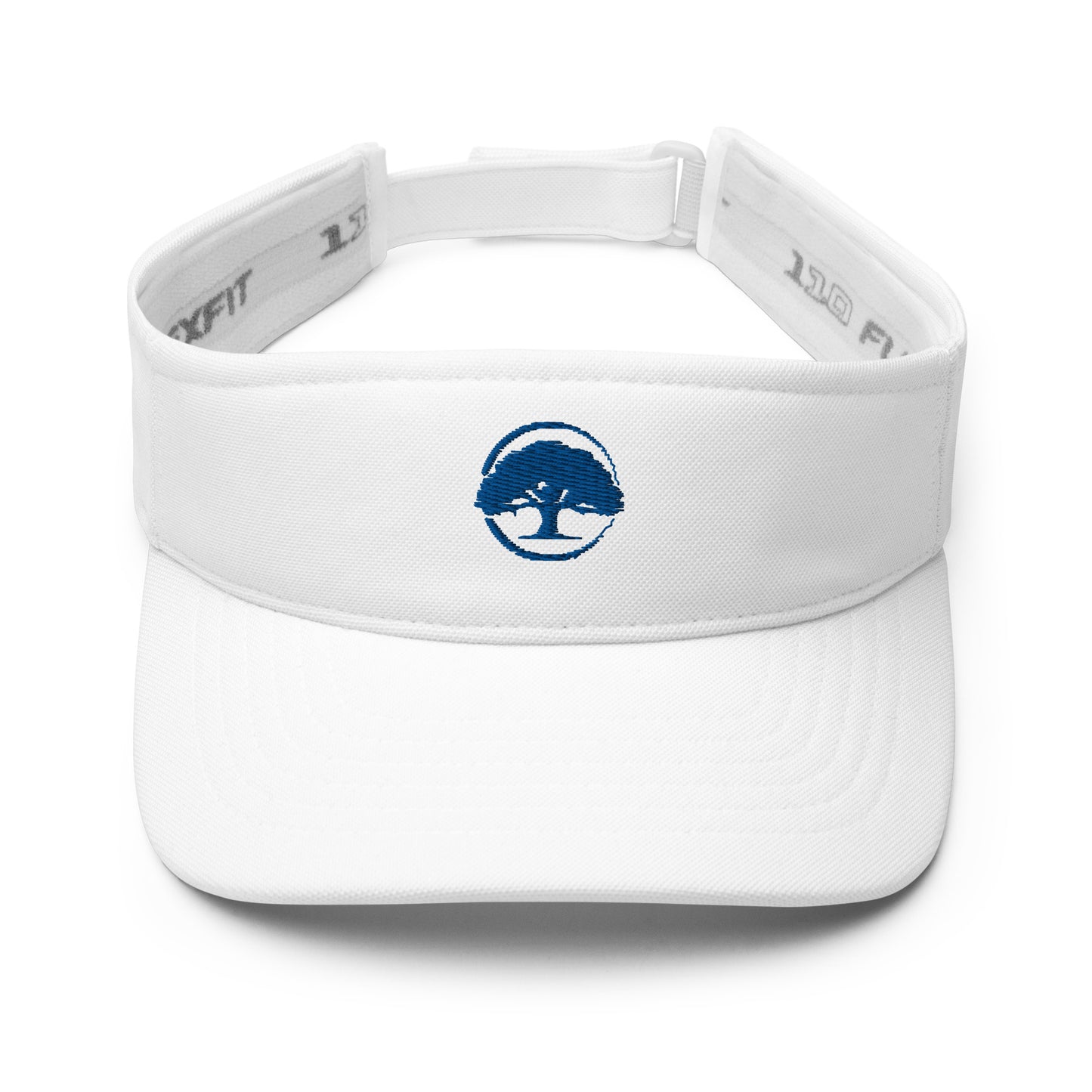 Visor Oak Tree Logo Royal