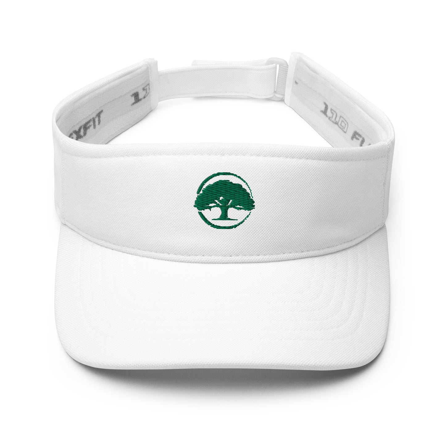 Visor Oak Tree Logo Green