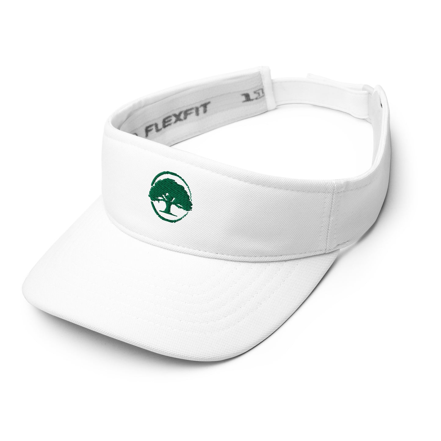 Visor Oak Tree Logo Green